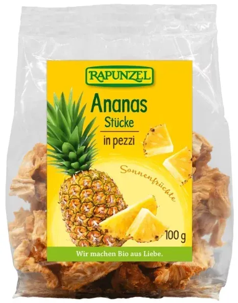 Rapunzel Ananas Stücke bio