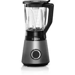 Bosch MMB6172S Mixer Tischplatten-Mixer 1200 W Schwarz, Edelstahl