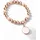 COLLEZIONE ALESSANDRO Marble Armband rosa 1-tlg Größe onesize