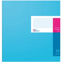 KÖNIG & EBHARDT Spaltenbuch 40Bl 20Spalten 277 x 255 mm Blau