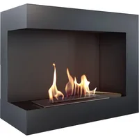 Kratki - Bioethanol Ethanol Kamin Biokamin Delta 600 Schwarz Standkamin Ethanol