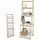 SoBuy Bücherregal 41,5 x 34,5 x 140 cm Weiß