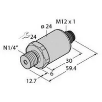 Turck Drucktransmitter PT60PSIG2003I2H1143