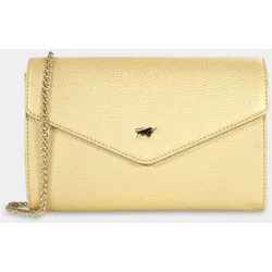 Braun Büffel Alessia Clutch Vanille, gelb gold