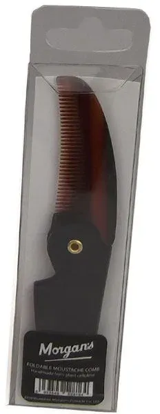 Morgan's Foldable Moustache Comb (Small)