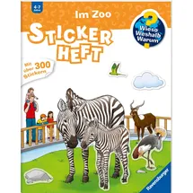 Ravensburger Wieso? Weshalb? Warum? Stickerheft: Im Zoo