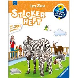 Ravensburger Wieso? Weshalb? Warum? Stickerheft: Im Zoo
