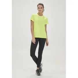 Endurance Funktionsshirt "Vista", Herren, Gr. 40, gelb (neongelb), 100% Polyester, unifarben, normal, Rundhals, Shirts Funktionsshirt, mit reflektierenden Details