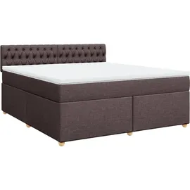 vidaXL Boxspringbett 180 x 200 cm Braun