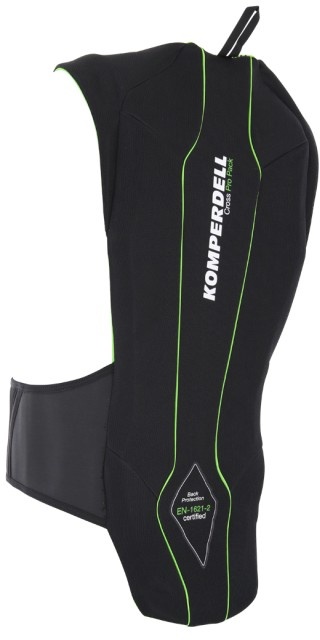 KOMPERDELL CROSS PACK Rückenprotektor black/green - M