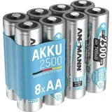 Ansmann Mignon AA 2400 mAh 8 St.