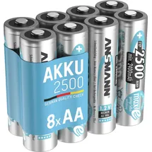 Ansmann Mignon AA 2400 mAh 8 St.