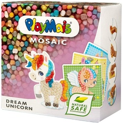 Small foot 11823 – PlayMais®, Mosaic, Dream Unicorn, über 2300 Stück und Zubehör, Bastelset