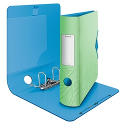 Leitz Qualitäts-Ordner Aktenordner Urban Chic 82 mm, breit Grün