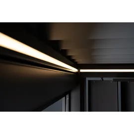 Biohort LED-Beleuchtung für Pergola 5,5 x 3,5 m/6 x 3 m/6 x 3,5 m  Weiß