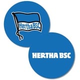 Hertha BSC Berlin Aufkleber Lentikular Ø 8.5 cm Sticker mit Wechselbild