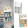 Vicco Kinderbücherregal Luigi 72 x 114,2 x 31,2 cm Spanplatte weiß