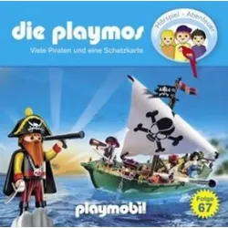 Die Playmos - Das Original Playmobil Hörspiel, Folge 67: Viele Piraten und eine Schatzkarte