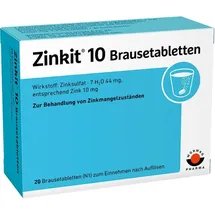Wörwag Pharma Zinkit 10 Brausetabletten