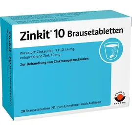 Wörwag Pharma Zinkit 10 Brausetabletten