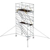 MUNK Rollgerüst SG 1,35 x 2,45 m mit Schrägaufstiegen Ausleger Plattformhöhe