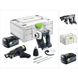 Festool DURADRIVE DWC 18-4500 Basic Akku Bauschrauber 18 V 14 Nm Brushless + 1x Akku 5,0 Ah + Systainer - ohne Ladegerät
