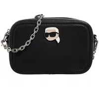 Karl Lagerfeld K / Ikonik 2.0 Leather Camera Bag Black