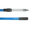 Teleskopstangen Autopflege Glasfaser-Alu PRO 2x1,5 m blau sehr solider Teleskopstiel für die Fahrzeugpflege