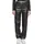 URBAN CLASSICS Straight Leg Synthetic Leather Hosen Black 30