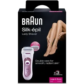 Braun Silk-épil LS 5360 weiß/rosa