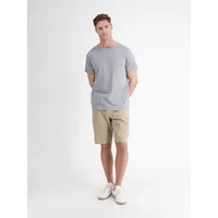 Lerros Bermudas mit Gürtel und Gesäßtaschen, Beige, 34