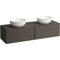 Laufen ILBAGNOALESSI Schubladenelement, Ausschnitt rechts und links, 160x50x37cm, 2