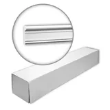 PROFHOME DECOR PROFHOME 651345-Box Wandleisten 1 Karton Set mit 12 Friesleisten Weiß