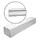 PROFHOME DECOR PROFHOME 651345-Box Wandleisten 1 Karton Set mit 12 Friesleisten Weiß