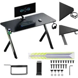 NanoRS Gaming Schreibtisch RS101 Schwarz