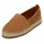 Marc O'Polo "aus edlem Velours-Ziegenleder", Damen, Gr. 38, braun (cognac), Obermaterial: 100% Leder, unifarben, Schuhe Espadrille