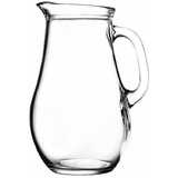 Pasabahce Bistro 80119 - Krug Glaskrug Wasserkrug, 1.850 ml, ~2 Liter, Transparent