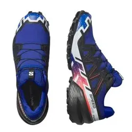Salomon Speedcross 6 Herren Grau / Blau / Rot 45