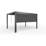 Ximax Seitenmarkise 400 cm dunkelgrau