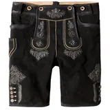 Stockerpoint Lederhose "Beppo 4" in schwarz gespeckt | Gr.: 52