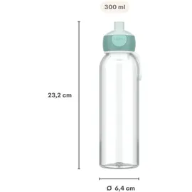 Mepal Campus Wasserflasche Pop-Up 500 ml - Cool mint (2025)