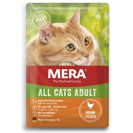 MERA Cats Adult Huhn 85g (Menge: 12 je Bestelleinheit)