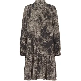 Kaffe Kleid Blusenkleid Braun 42