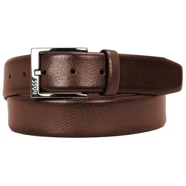 Boss Herrengürtel Leder 80 cm braun