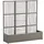 Outsunny Hochbeet 103 x 29 x 103 cm Grau