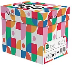 MM SOHO DIN A4 Druckerpapier 80 g/m2 Weiß 5 Pack à 500 Blatt