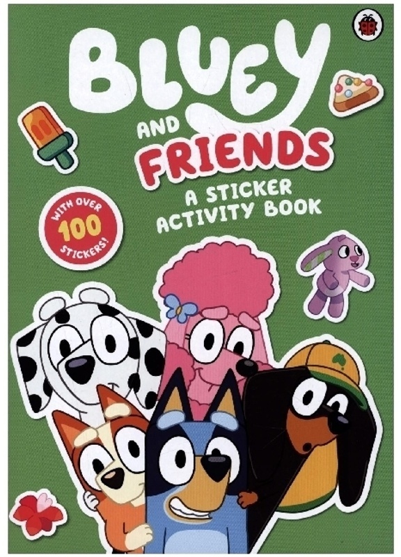 Bluey: Bluey And Friends: A Sticker Activity Book - Bluey  Kartoniert (TB)