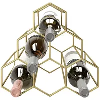 Phoenix Weinregal 22 x 29 x 27 cm Gold