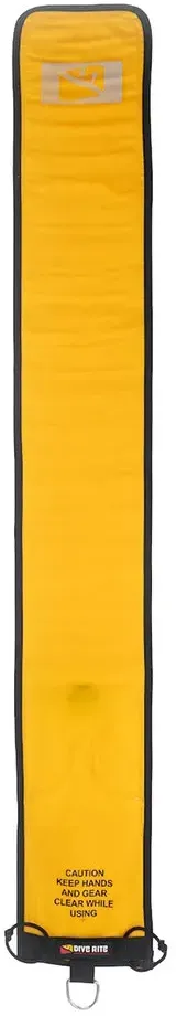 Dive Rite Öffnen Sie Die Smb-oberflächensignalboje - Yellow - One Size