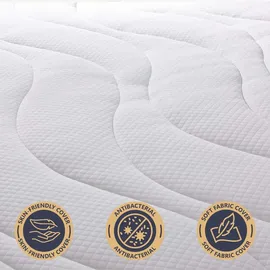 The White Stone Matratze 120 x 200 cm H3 Waterfoam 25 cm